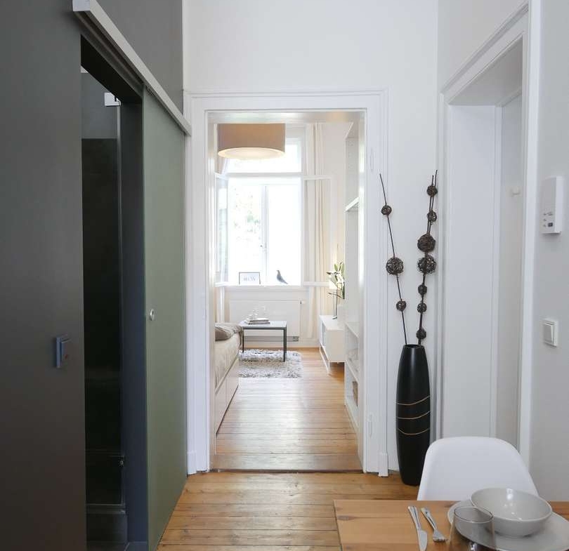 Blick ins Wohn-/Schlafzimmer