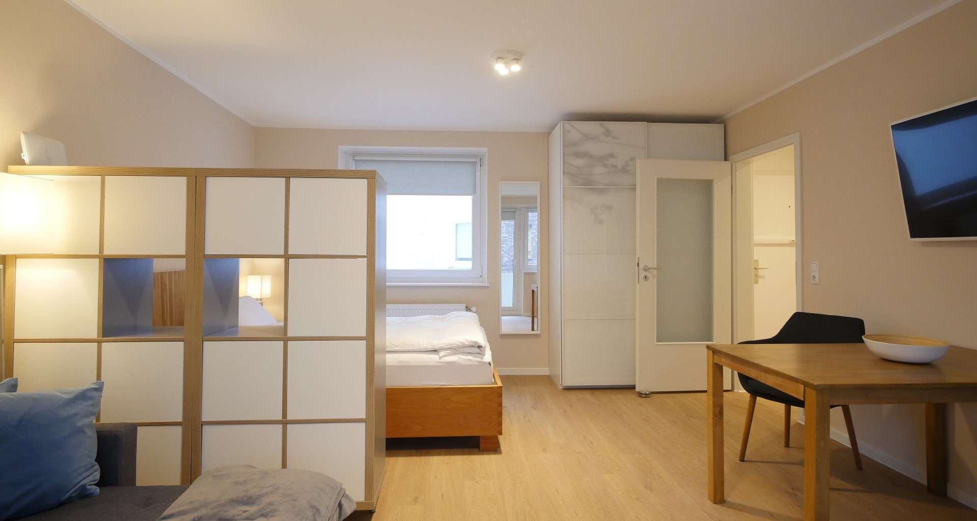 Schickes Einzimmerapartment mit Balkon und Internet mitten in der List und Eilenriedennähe - Photo 4