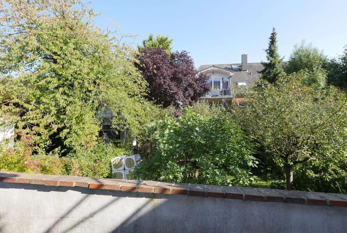 Blick vom Balkon