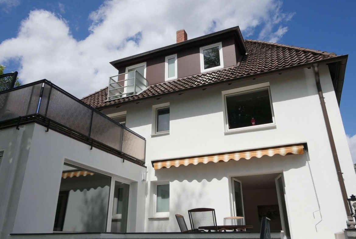 Hausansicht Gartenseite