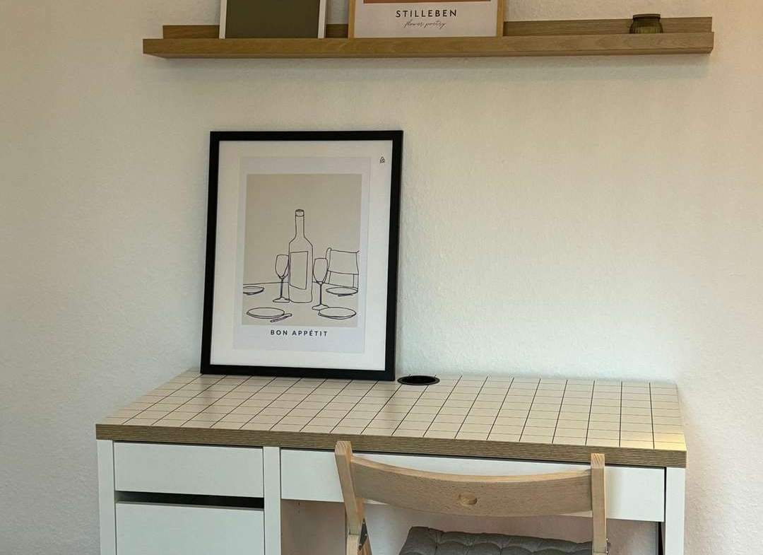 Schreibtisch im Schlafzimmer