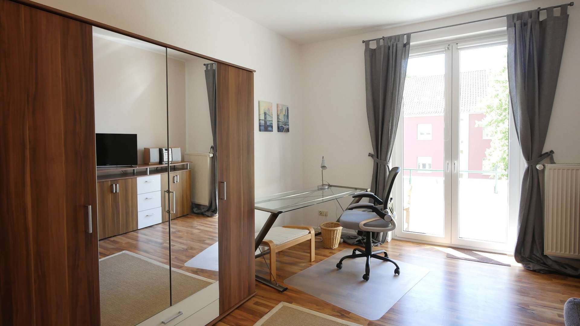 Wohn-Schlafzimmer